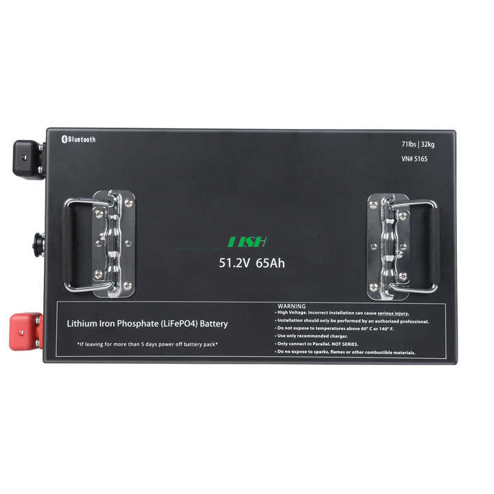  Pacco batteria ricaricabile agli ioni di litio per golf cart 51,2 V